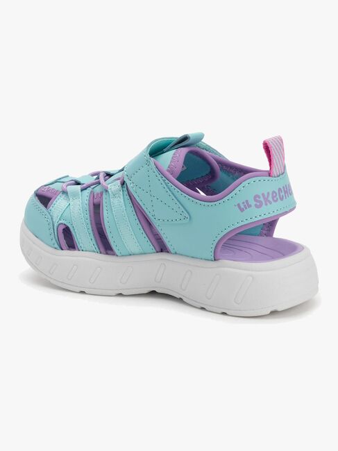 Skechers Play Scene Splash Cute Crew Sandaalit, Blue