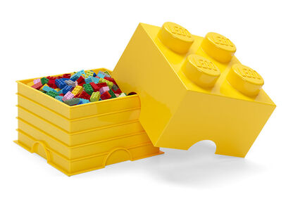 LEGO Säilytyslaatikko 4, Keltainen