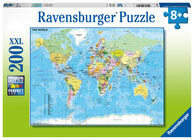 Ravensburger Palapeli Maailmankartta 200 