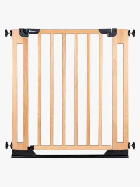 Hauck Clear Step Easyclose Turvaportti, Eco Beech