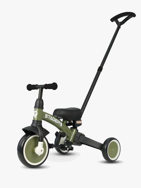 QPlay Stager 3-in-1 Muunneltava Kolmipyörä, Vihreä