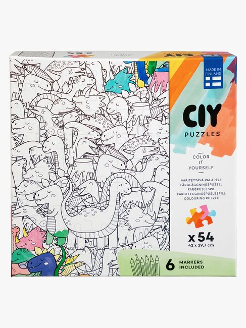 Peliko CIY Palapeli + Tussikynät 54 Lajiteltu