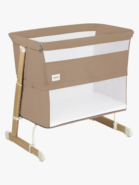 Lionelo Thomi Plus 5-in-1 Sivuvaunusänky, Beige Carmel