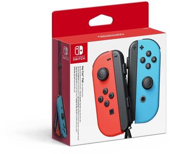 Nintendo Switch Joy-Con Peliohjain 2 Kpl, Punainen/Sininen 