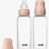 BIBS Medium Flow Tuttipullo Silikoni 2-pack 270 ml, Blush