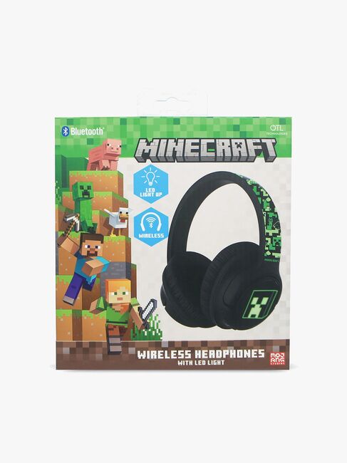 Minecraft Langattomat Kuulokkeet + LED Sharing AUX