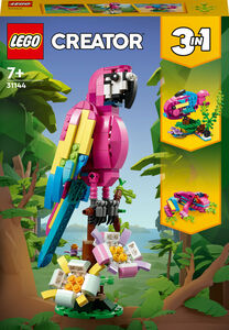 LEGO Creator 31144 Eksoottinen pinkki papukaija