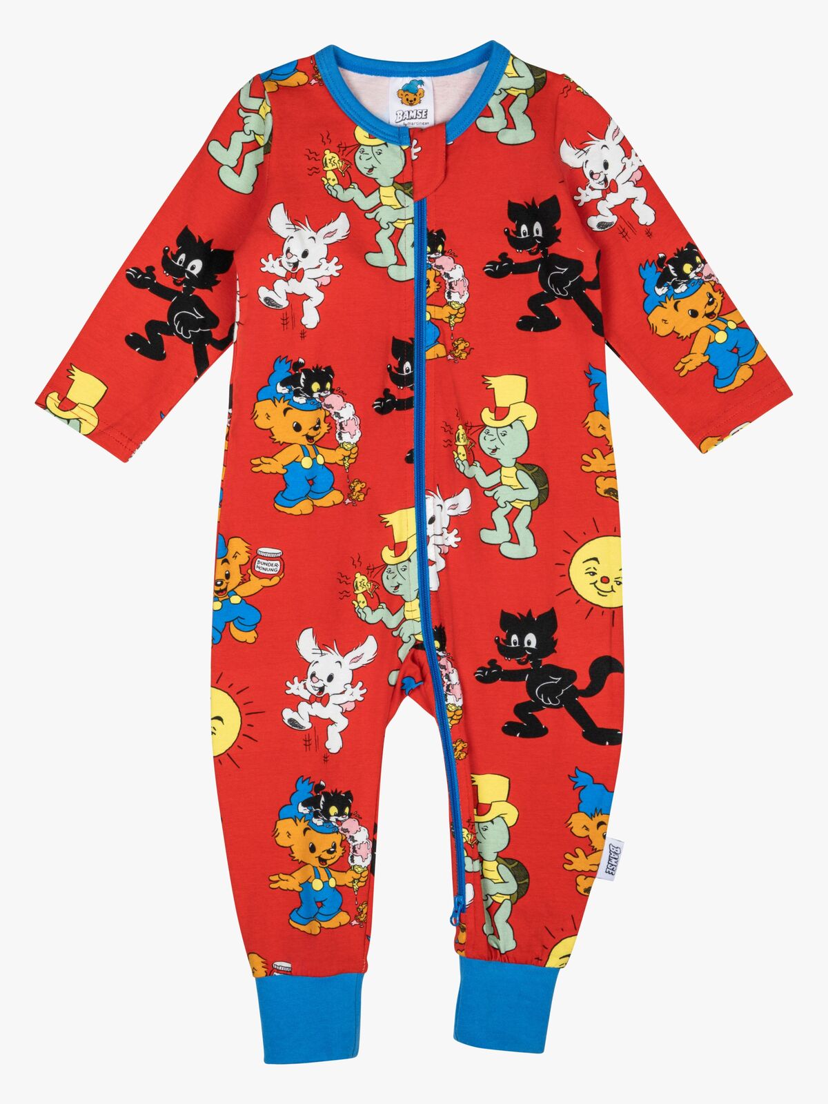 Bamse Pyjama, Punainen