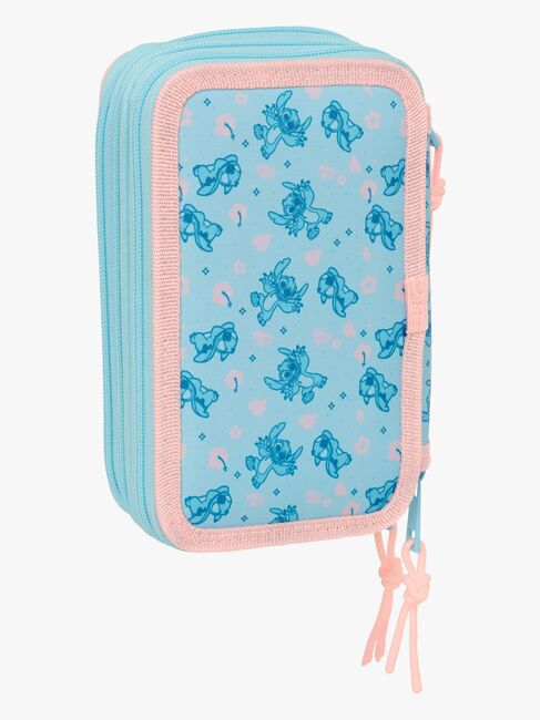 Disney Stitch  Täytetty Kolmilokeroinen Penaali 37 Osaa, Ohana