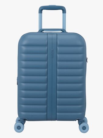 American Tourister Neovibe Spinner Matkalaukku 37-43L, Steel Blue