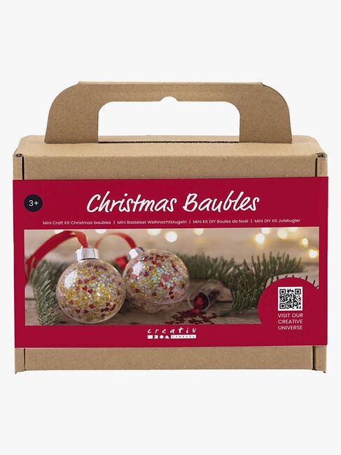 Creativ Company Mini DIY Askartelusetti Joulupallot