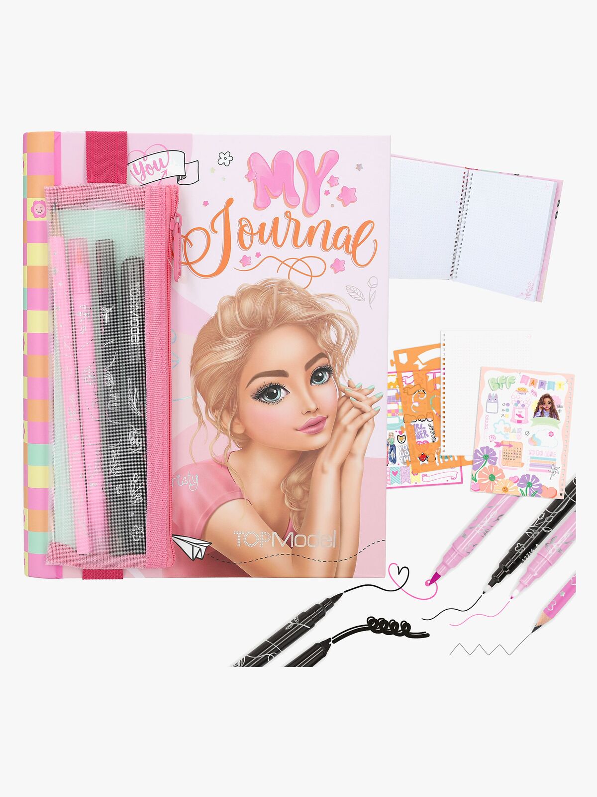 TOPModel Journal Kirja DIY