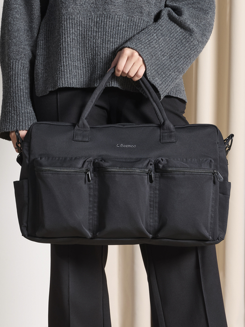 Beemoo Pro Double Hoitolaukku, Coffee Black