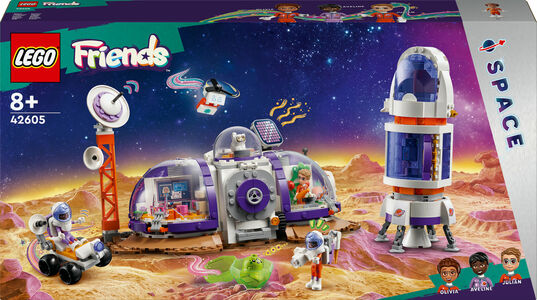 LEGO Friends 42605 Mars-avaruusasema ja raketti