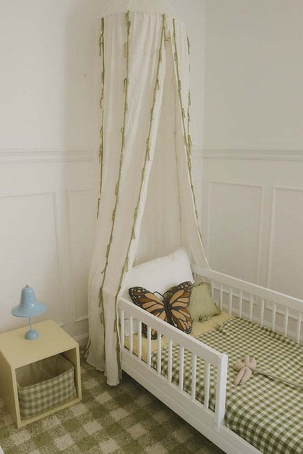 LorenaCanals Pestävä Vichy Matto 90x120 cm, Matcha