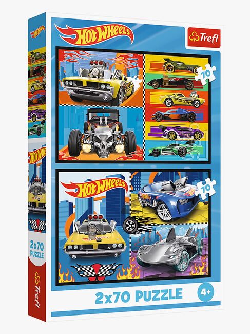 Trefl Hot Wheels Palapelit 2x70 Palaa