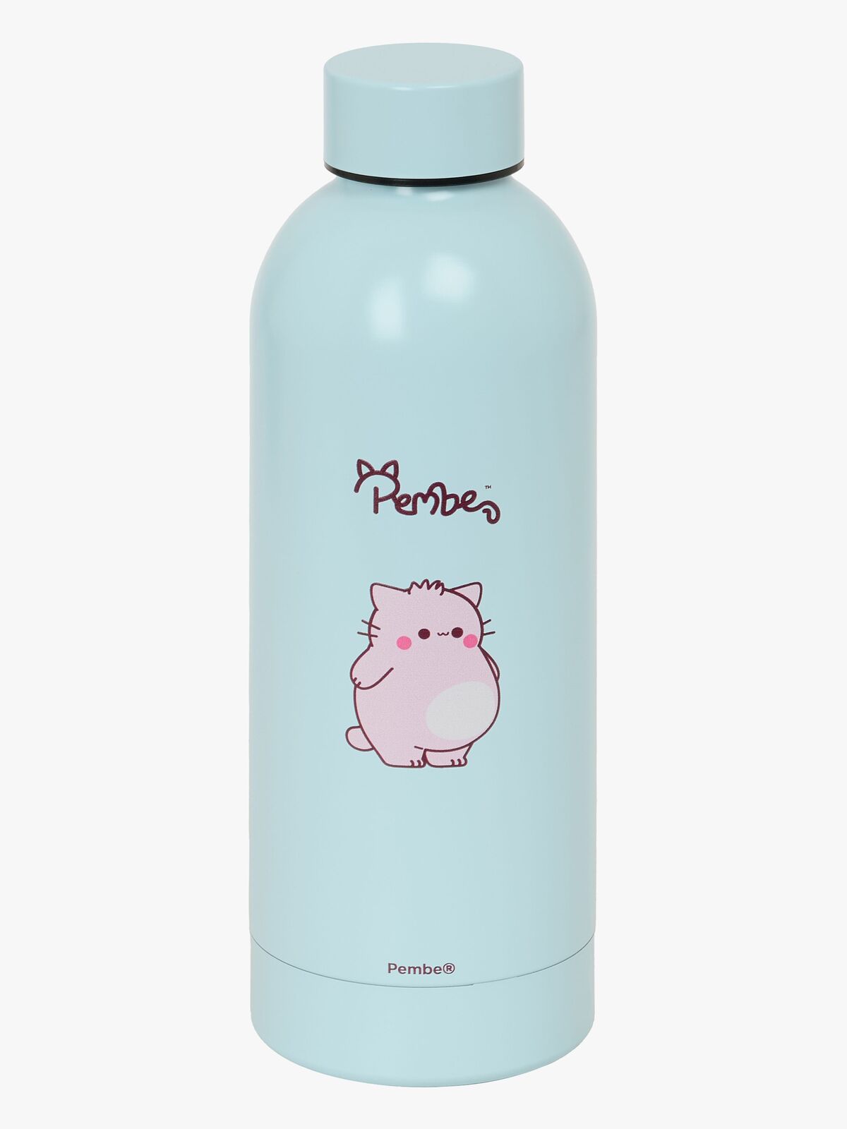 Pembe Stainless Steel Juomapullo 500ml, The Pink Cat