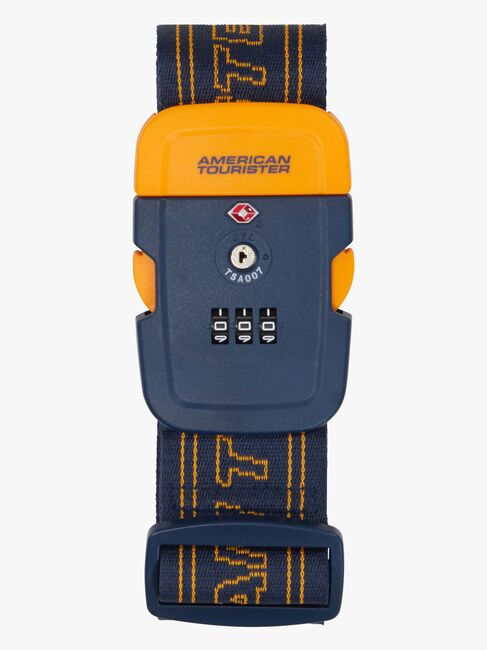 American Tourister TSA Matkalaukkuhihna, Navy/Orange