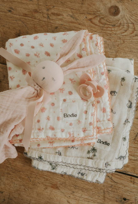 Elodie Bamboo Musliiniviltti, River Rose