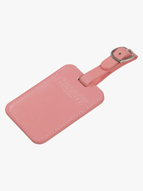 American Tourister Matkalaukun Nimilappu 2-pack, Solar Pink