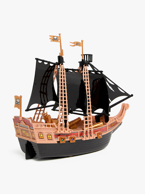 Cloudberry Castle Mustat Purjeet -merirosvolaiva, linna ja hahmot