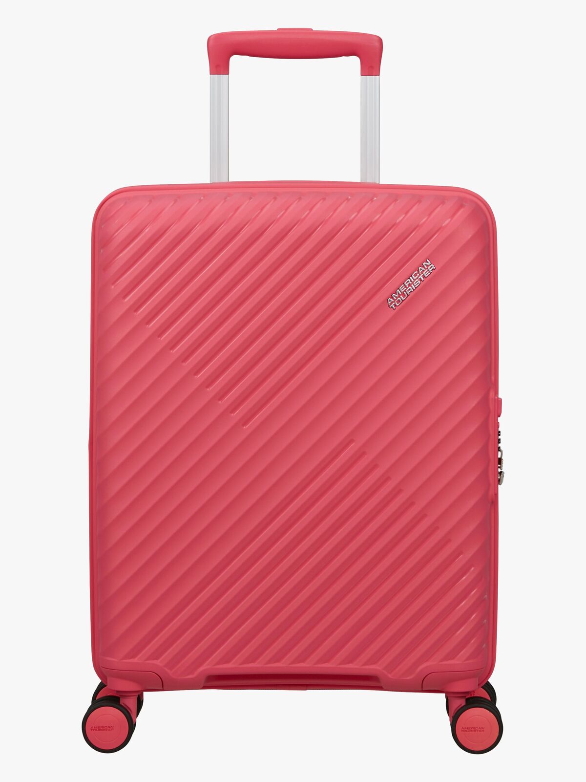 American Tourister Diablast Spinner Matkalaukku 35L, Pink Glitch