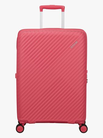 American Tourister Diablast Spinner Matkalaukku 81-91L, Pink Glitch