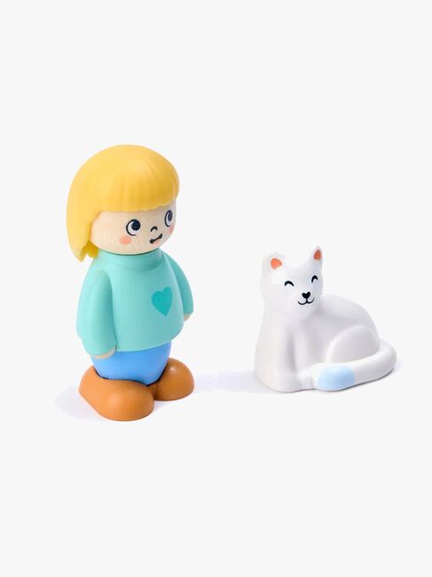 Hape Satukirja + Leikkisetti The Cat's Rescue