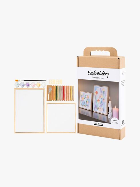 Creativ Company Askartelusetti Kirjailu & Akryyli