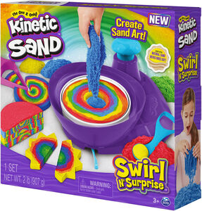 Kinetic Sand Swirl N' Surprise Kineettinen Hiekka