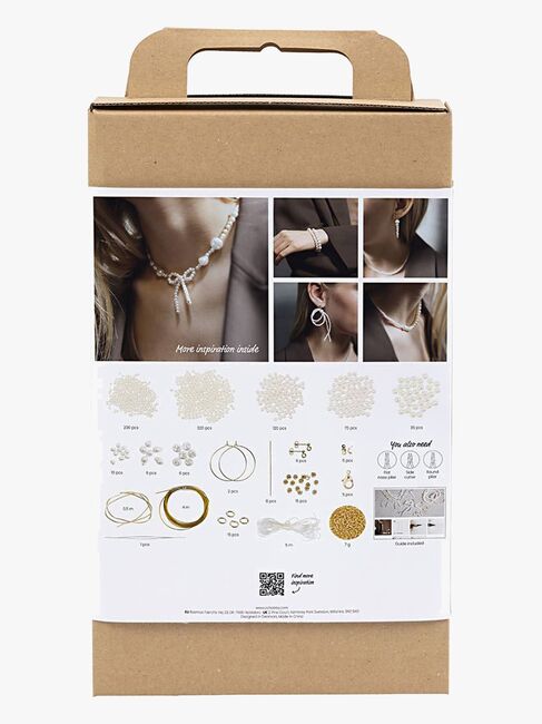 Creativ Company Askartelusetti Korut Helmiäinen DIY