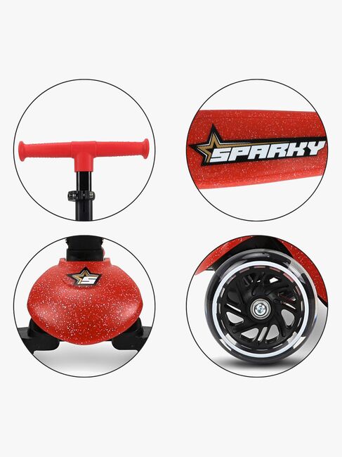 Milly Mally Sparky Potkulauta, Punainen