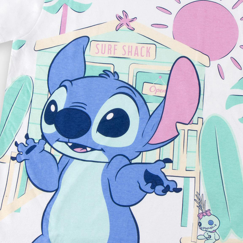 Disney Stitch T-paita, Valkoinen