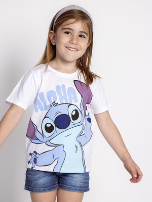 Disney Stitch T-paita, Valkoinen