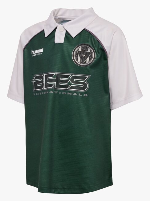 Hummel JR Loose Tiger Soccer T-paita, June Bug