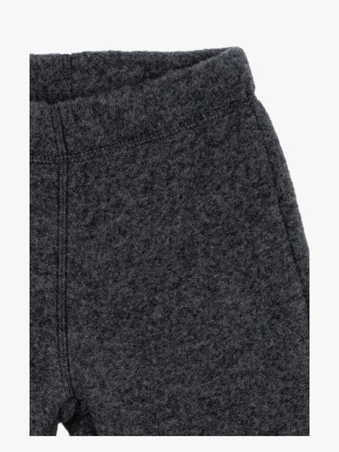 Mikk-Line Vauvan Fleecehousut Merinovilla, Anthracite Melange