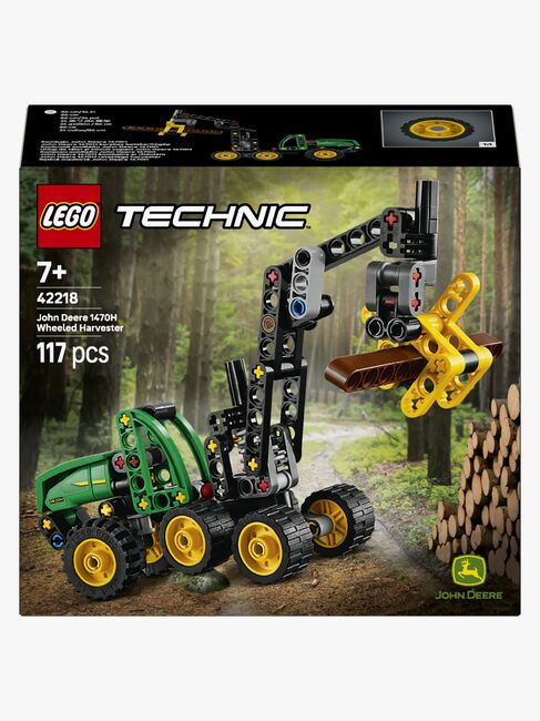 LEGO Technic 42218 Pyörillä varustettu John Deere 1470H ‑harvesteri