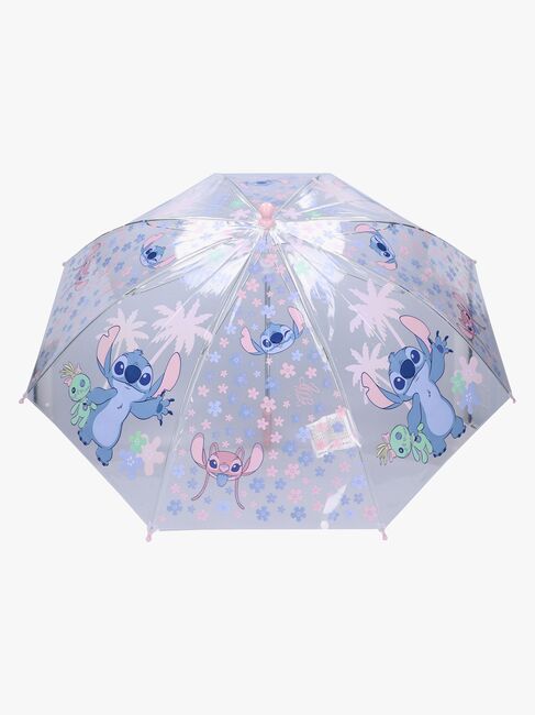 Disney Stitch Sateenvarjo Rainy Days, Vaaleanpunainen