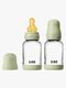 BIBS Slow Flow Lasi Tuttipullo Lateksi 2-pack 120 ml, Sage