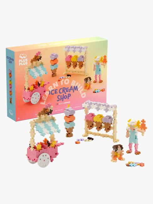 Plus-Plus   Jäätelökioski Rakennussarja 275 Osaa