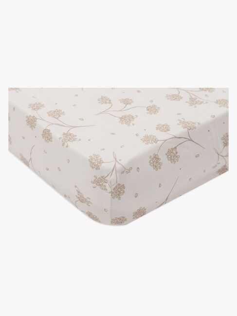 Jollein Muotoonommeltu Aluslakana 70x140, Leafy Dreams