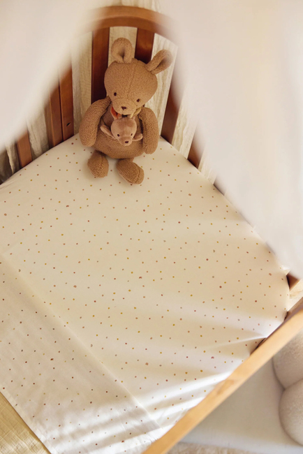 Jollein Muotoonommeltu Aluslakana 60x120, Kangaroots