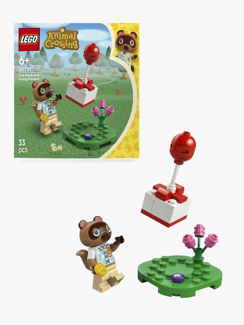 LEGO Animal Crossing 30731 Tom Nook ja lentävä lahja