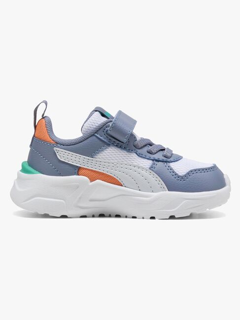 Puma Trinity 2 LT AC+ Infant Lenkkarit, White/Silver Mist