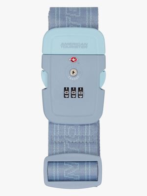American Tourister TSA Matkalaukkuhihna, Stone Blue/Blue