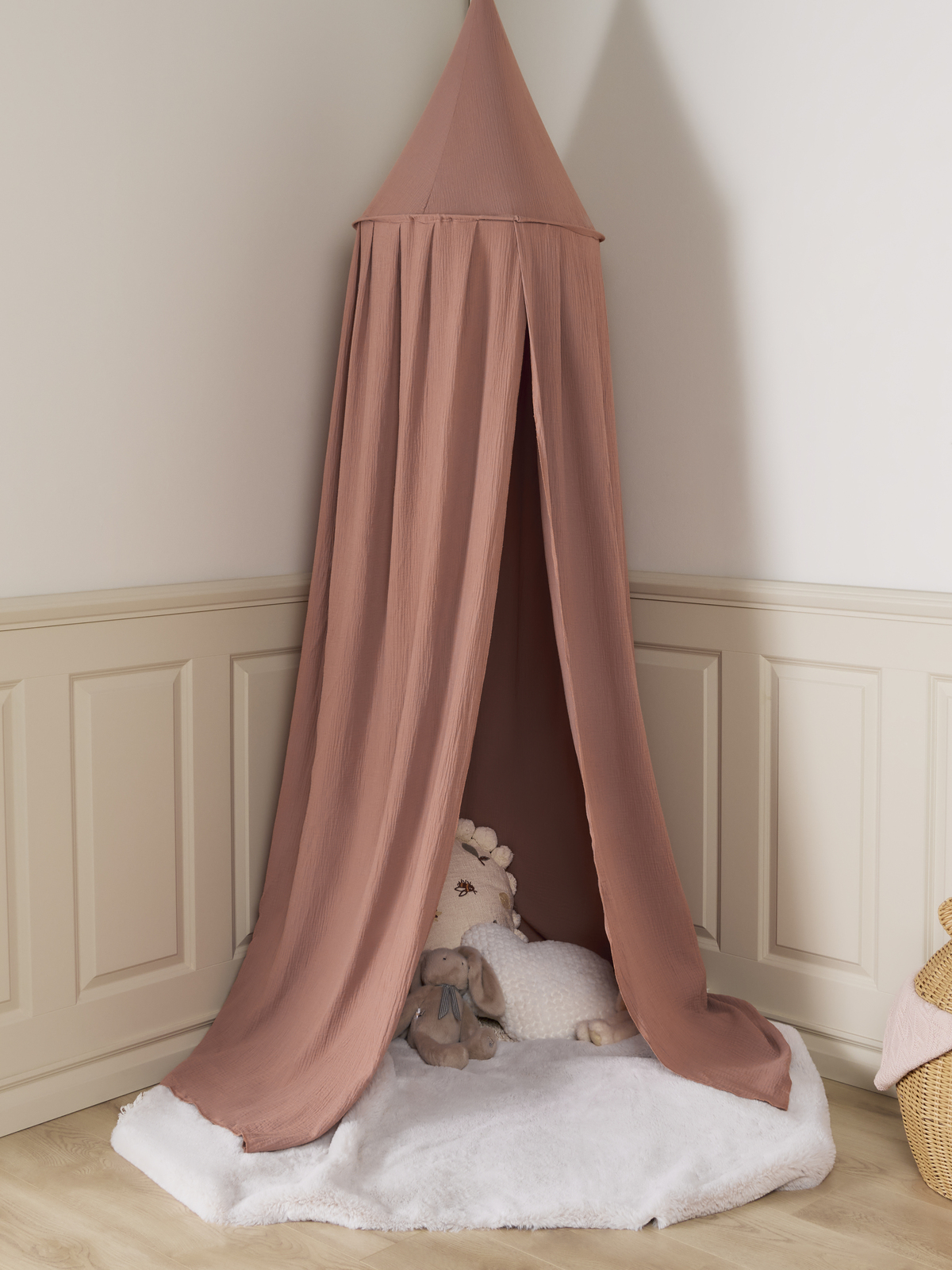 Alice & Fox Veil Vuodekatos, Muslin Blush
