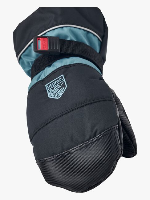 Hestra Kids Czone Rukkaset, Black/Petrol