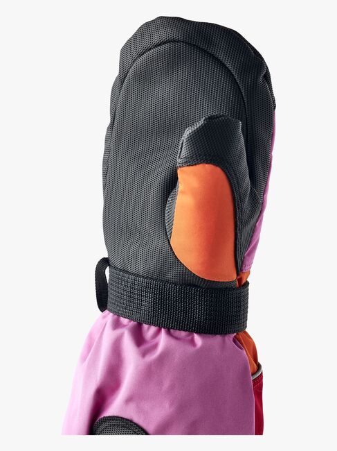 Hestra Kids Czone Rukkaset, Cerise/Light orange