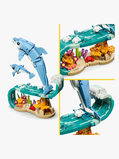 LEGO Creator 31385 Merieläimet: Söpöt delfiinit