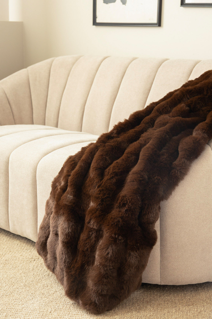 KMCarpets Bubble Viltti 130x170, Ruskea